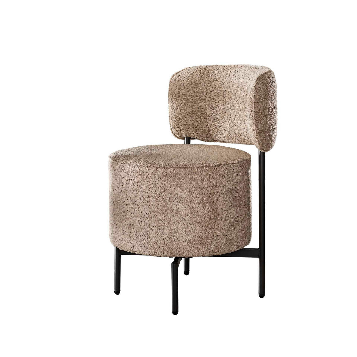 ESSZIMMERSTUHL Cocktail Beige 61/51/82 cm 2er-Set - Beige, Textil (51/82/61cm) - Hoyz Collection
