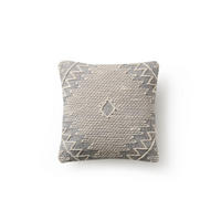 KISSENBEZUG Sydney Hellgrau 45x45 cm - Hellgrau, Textil (45/45cm) - benuta Pure