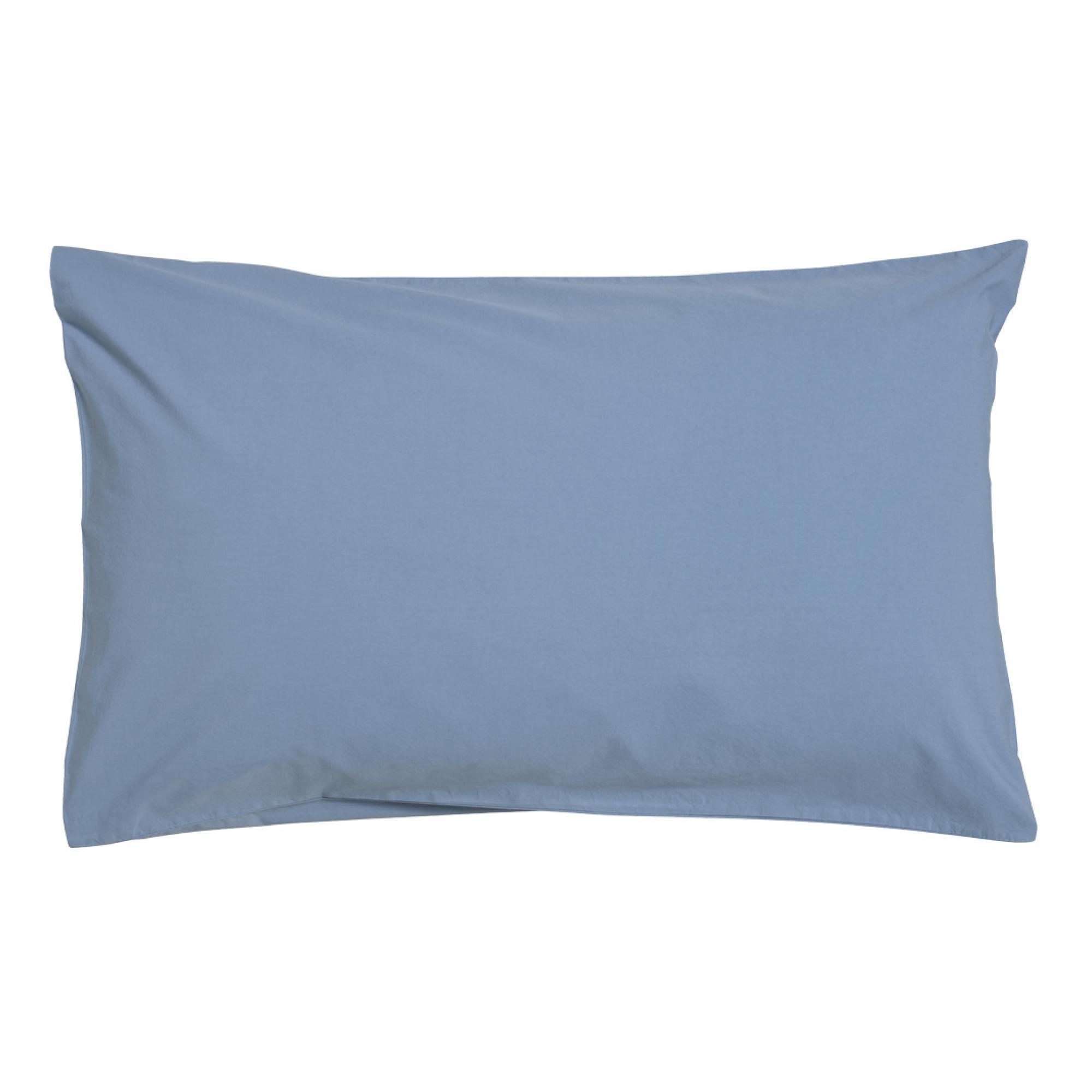 KOPFKISSENBEZUG Céleste bluetiful 80 x 50 cm - Hellblau, Textil (80/50cm)