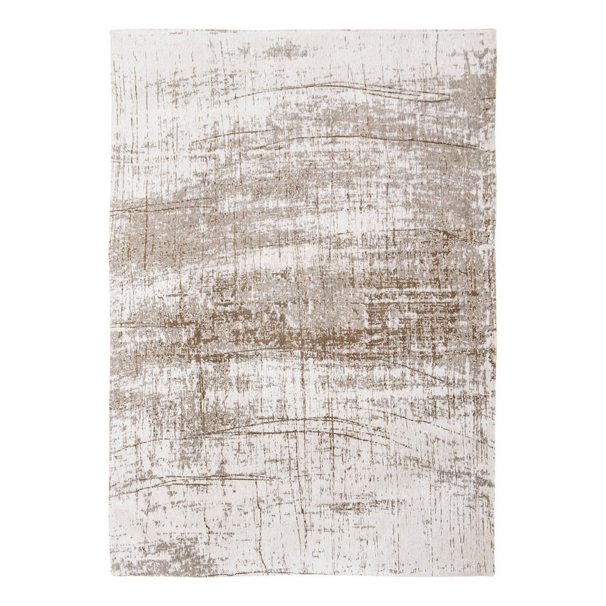 TEPPICH Concrete Jungle Mad Men 140/200 cm - Beige, Textil (140/200cm) - Louis De Poortere