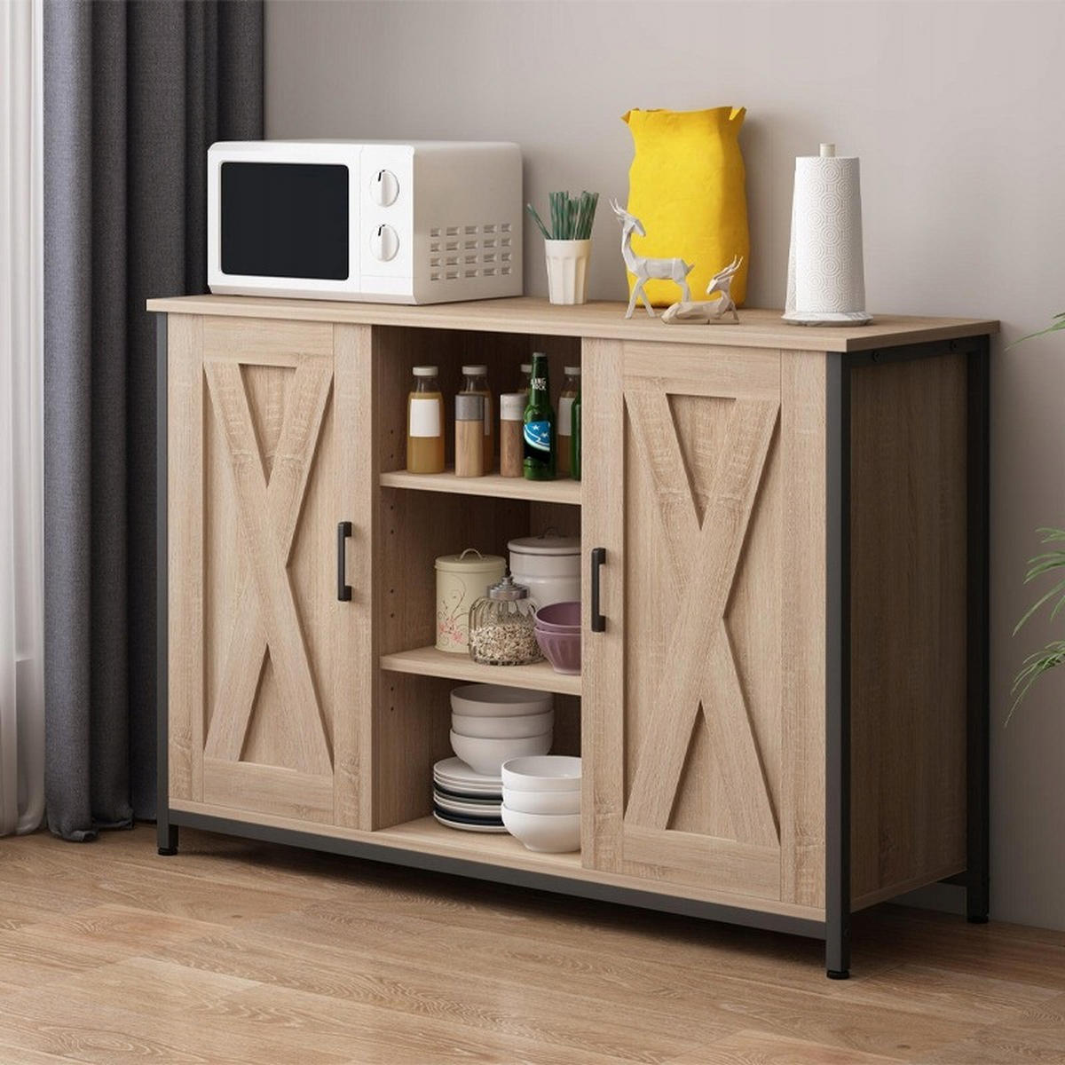 KOMMODE, braun 100/70/35 cm - Braun, Holzwerkstoff (100/70/35cm)