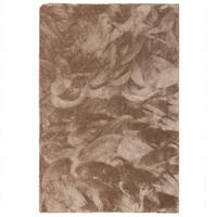 LUXUS HOCHFLOR SHAGGY TEPPICH VELVET - Braun, Textil (100/200cm) - Snapstyle