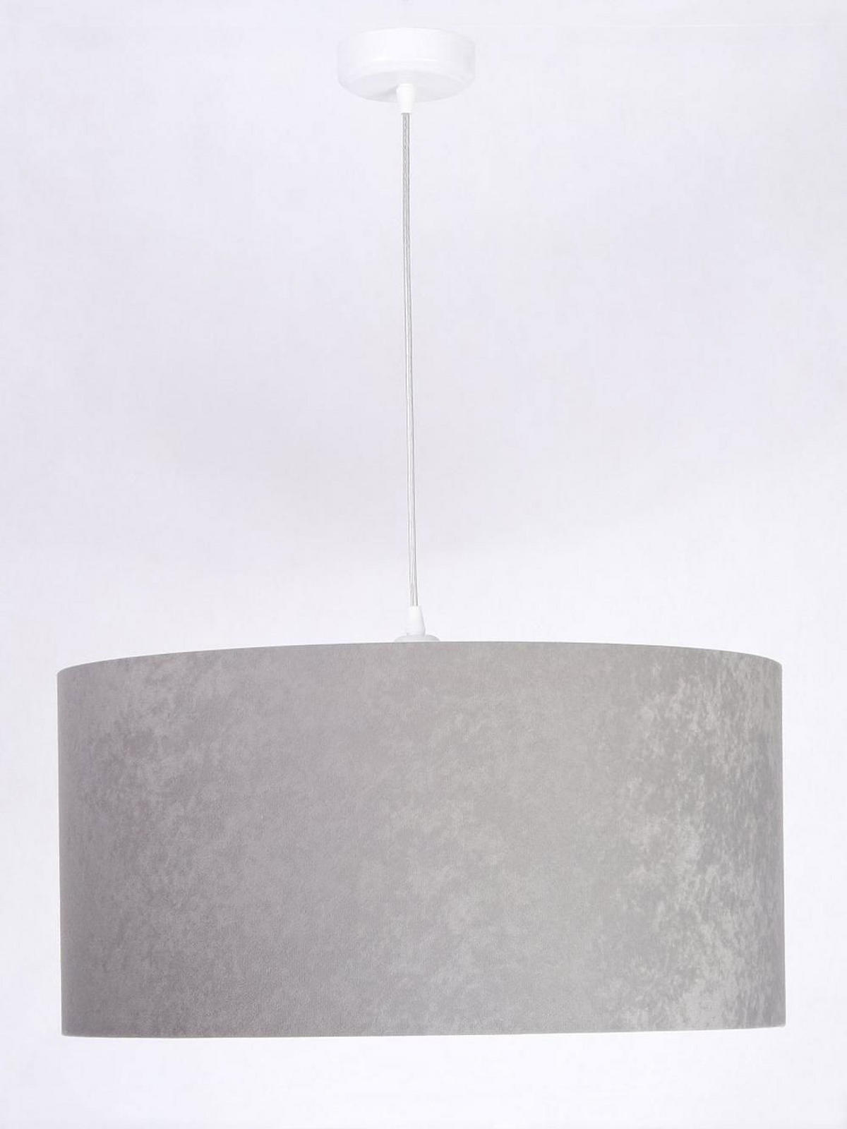 HÄNGELEUCHTE Grau 60/30 cm - Weiß/Grau, Kunststoff (60/1.1/30cm) - ONZENO