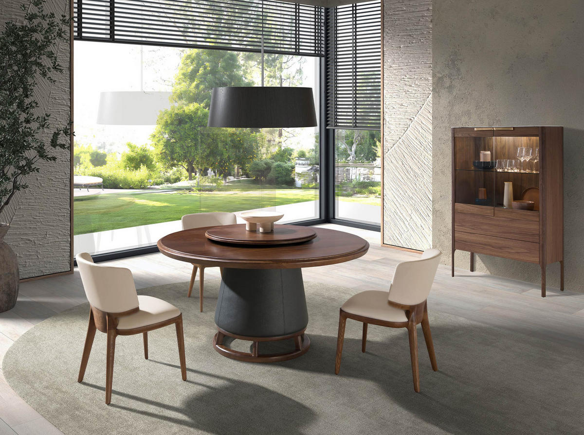 STUHL Stuhl aus cremefarbenem Kunstleder 53/55/78 cm - Beige/Creme, Leder/Holz (53/78/55cm) - ANGEL CERDA