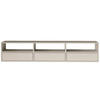 TV-LOWBOARD hängend, 3 Klappen und Ablagen, Kaschmir, 150 cm - Kaschmir, Holzwerkstoff (150.1/30/30cm) - Selsey