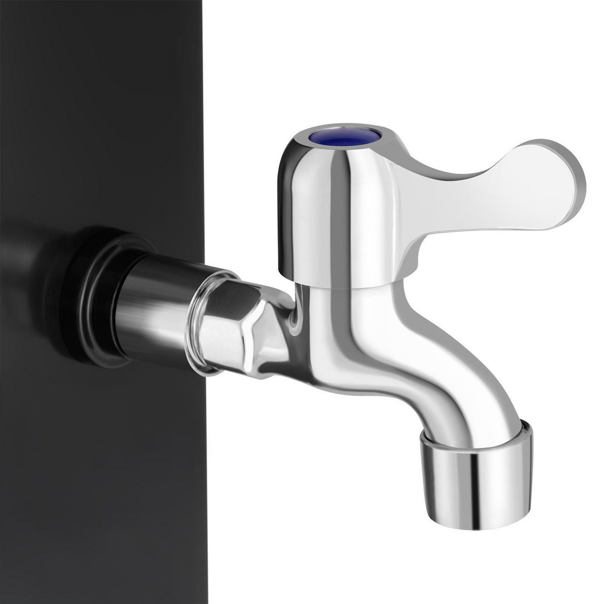 SOLARDUSCHE Victoria 60 Liter - Schwarz, Kunststoff (23/217/23cm) - Juskys