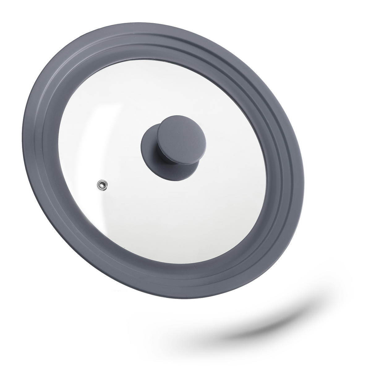 POKLICE na hrnec - různobarevná, plast/sklo (27.5/27.5/5cm) - Relaxdays