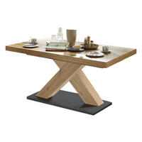 ESSTISCH ausziehbar Elene 160x90x76 Asteiche/Plankeneiche - Alteiche, Holzwerkstoff (160/90/76cm) - 58aufmkessel