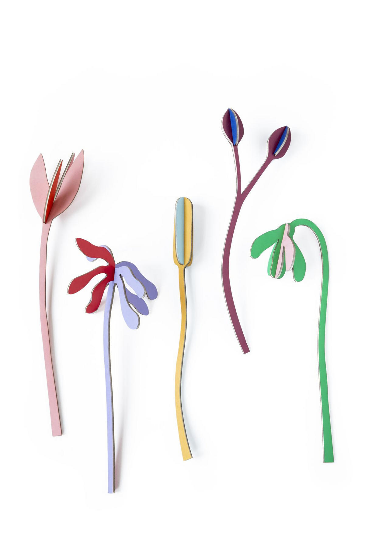 DEKOFIGUR Leucht Papierblume 7/36 cm - Multicolor, Wellpappe (7/36/13cm) - KUNSTLOFT