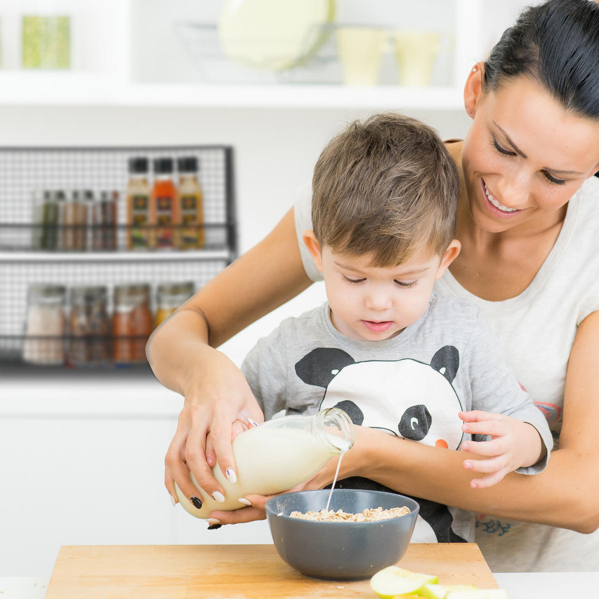 GEWÜRZREGAL - Schwarz, Metall (40/35/16cm) - Relaxdays