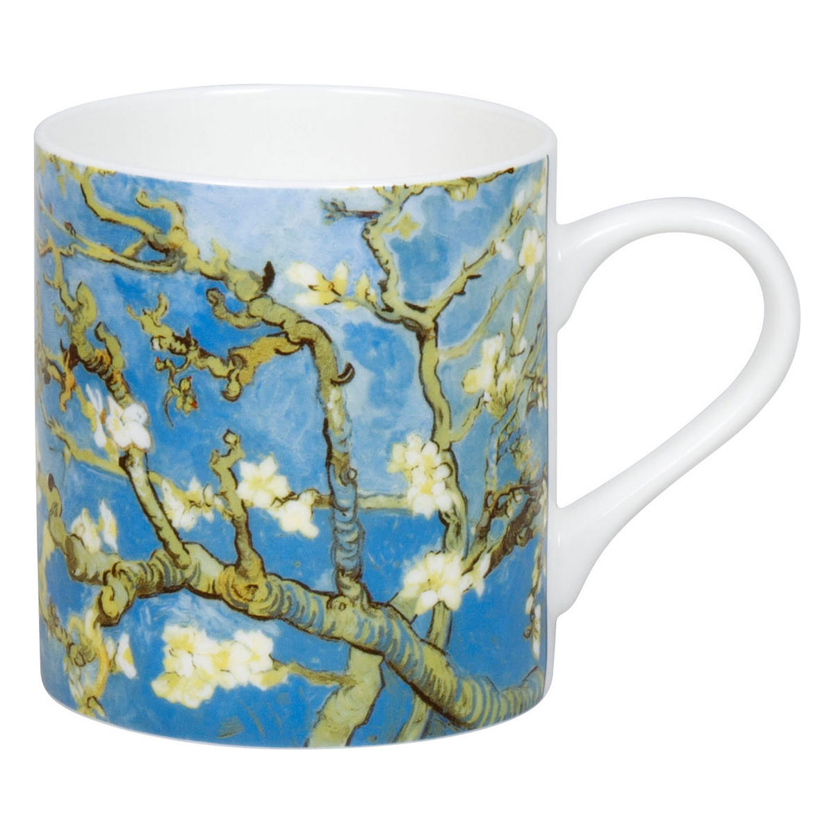 KAFFEEBECHER Bloeiende Amandeltakken - Van Gogh - Naturfarben, Keramik (0.4L) - Könitz