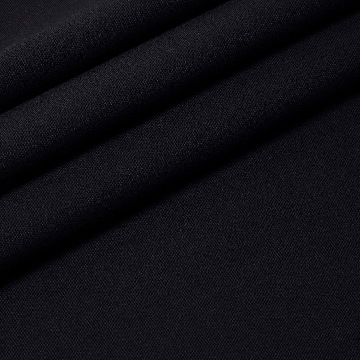 BAUMWOLLSTOFF Meterware schwarz, 150 cm - Schwarz, Textil (150/100cm) - Homescapes