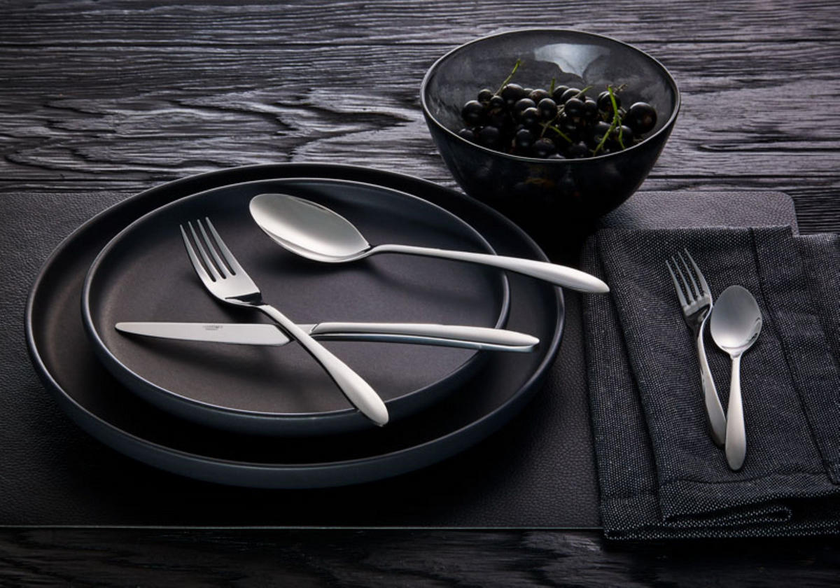 BESTECKSET Loretta- Cromirage Premium 30-teilig - Chromfarben, Metall - Mulex