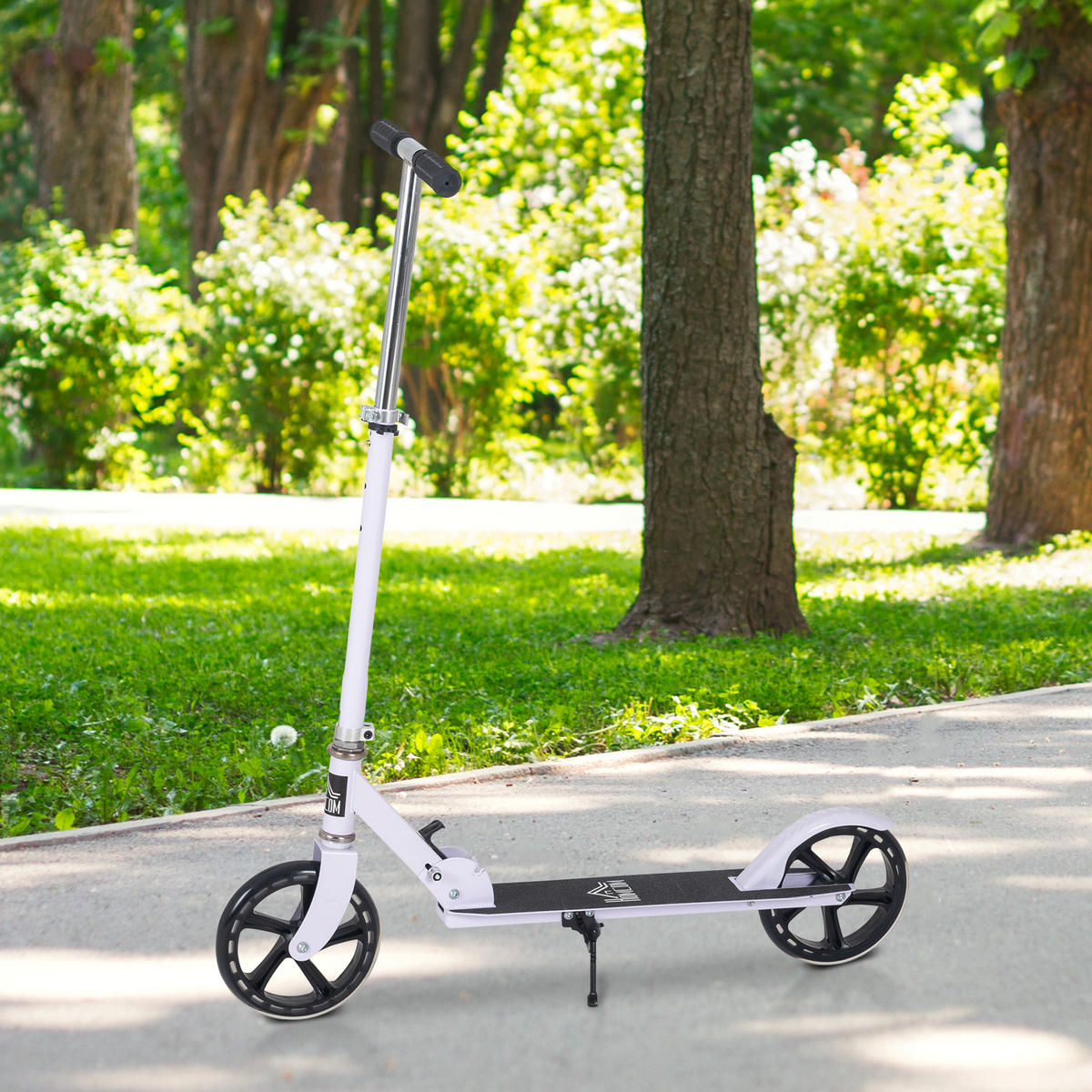 KINDERSCOOTER DE-16919 Pliable 4-fach höhenverstellbar Weiß - Weiß, Metall (88/37/100cm) - ComfortXL