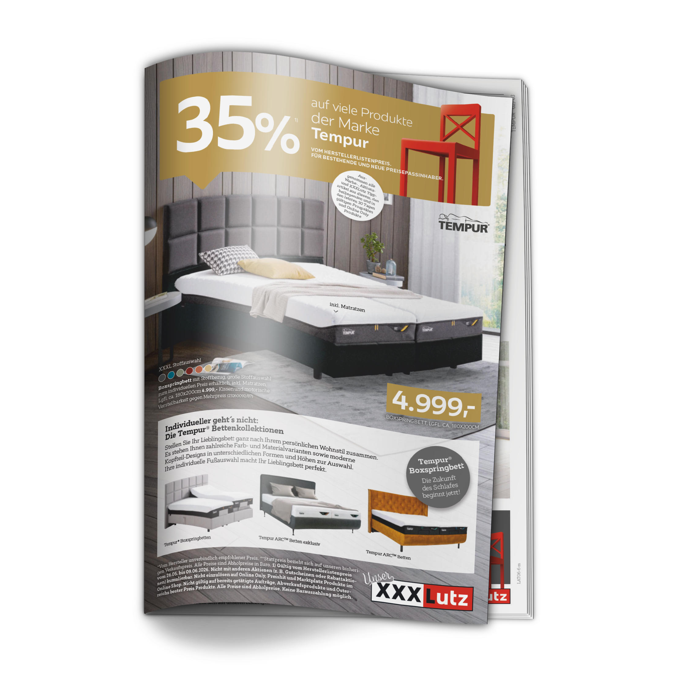 35% auf viele Produkte der Marke Tempur. Vom Herstellerlistenpreis. Für bestehende und neue Preisepassinhaber
