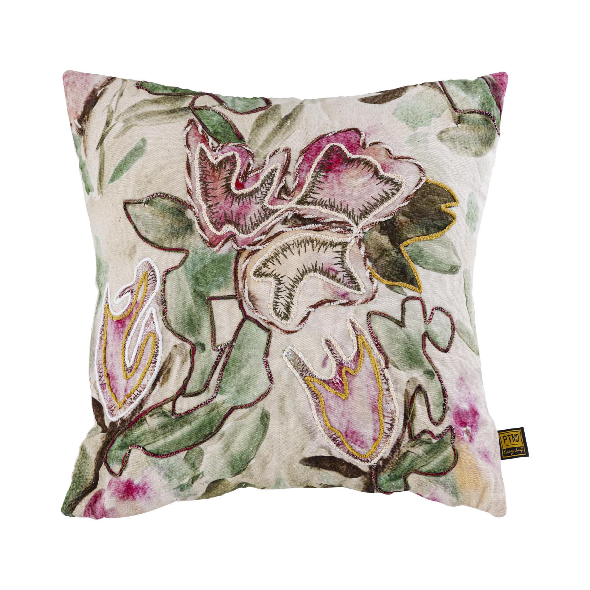 ZIERKISSEN Ayumi Rosa 45/3/45cm - Pink, Textil (3/45cm) - PTMD Collection