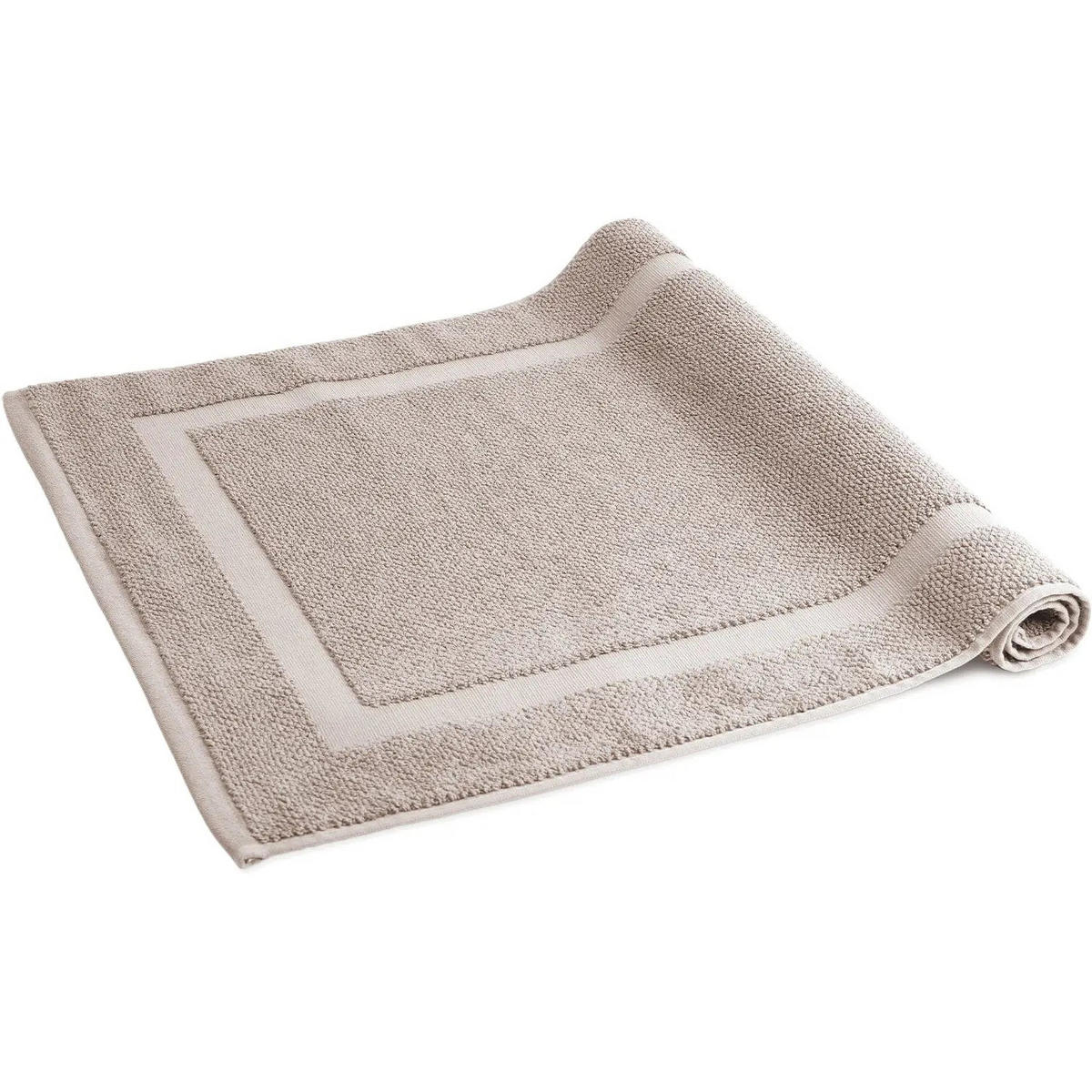BADVORLEGER Spa Sandgrau 50 x 80 cm - Sandfarben, Textil (50/80cm) - Herzbach Home