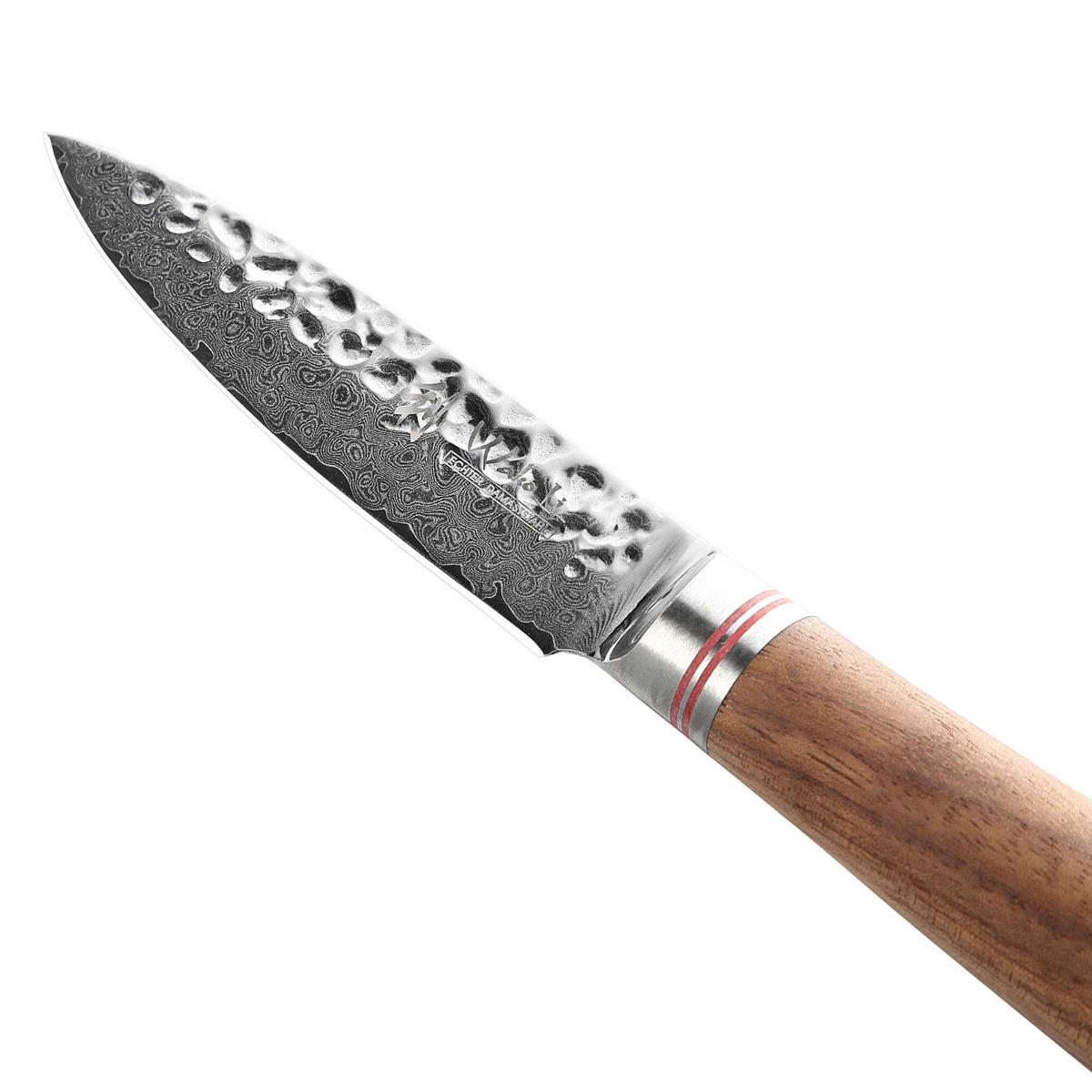 OFFICEMESSER 9 cm - Nussbaumfarben, Holz/Metall (20cm) - Wakoli