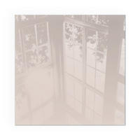 GLASPLATTE für Kamin 50x50 cm - Beige, Glas (50/50/0.4cm) - TULUP