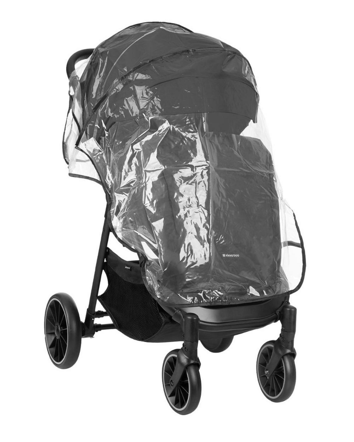 BUGGY Sarah schwarz faltbar verstellbar Getränkehalter bis 22 kg - Schwarz, Metall (82/56/101cm) - Kikka boo