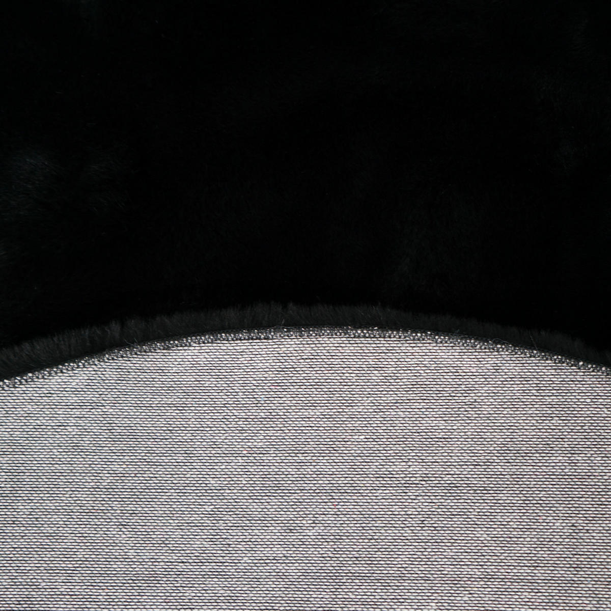FELLTEPPICH CLOUD SUPER SOFT 200/200 cm Schwarz - Schwarz, Textil (200/200cm) - Consilio Concept