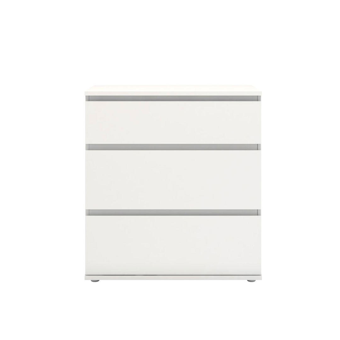 KOMMODE Weiß - Weiß, Holzwerkstoff (77/84/40cm) - ebuy24