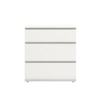 KOMMODE Weiß - Weiß, Holzwerkstoff (77/84/40cm) - ebuy24