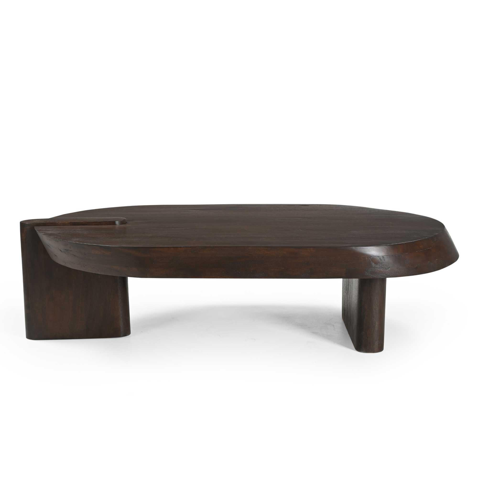 COUCHTISCH Ava Braun 70/125/33 cm - Braun, Holz (70/125/33cm) - Starfurn