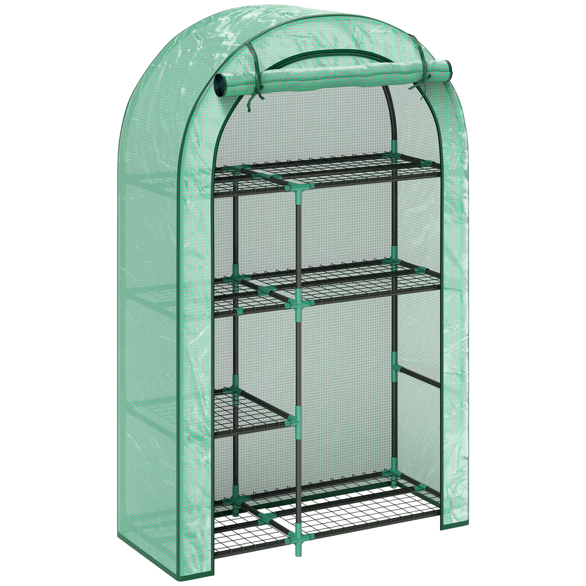 Outsunny SKLENÍK, 100L x 45Š x 160V cm