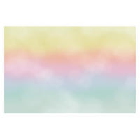 FOTOTAPETE Regenbogen Wasserfarben 288/190 cm - Multicolor, Papier (288/190cm) - Bilderwelten
