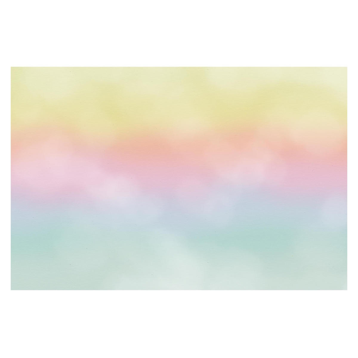 FOTOTAPETE Regenbogen Wasserfarben 288/190 cm - Multicolor, Papier (288/190cm) - Bilderwelten