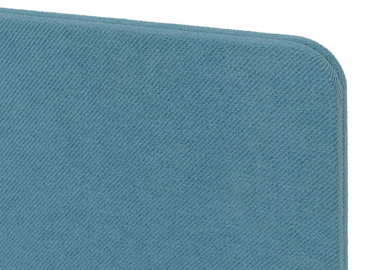 AKUSTICKÁ STOLNÍ PŘÍČKA Tyrkysová - tyrkysová, textil (160/60/2cm) - MCW