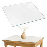 TISCHPLATTE 80x60 cm Farbe Weiß, glatt - Weiß, Glas (80/60/0.4cm) - TULUP