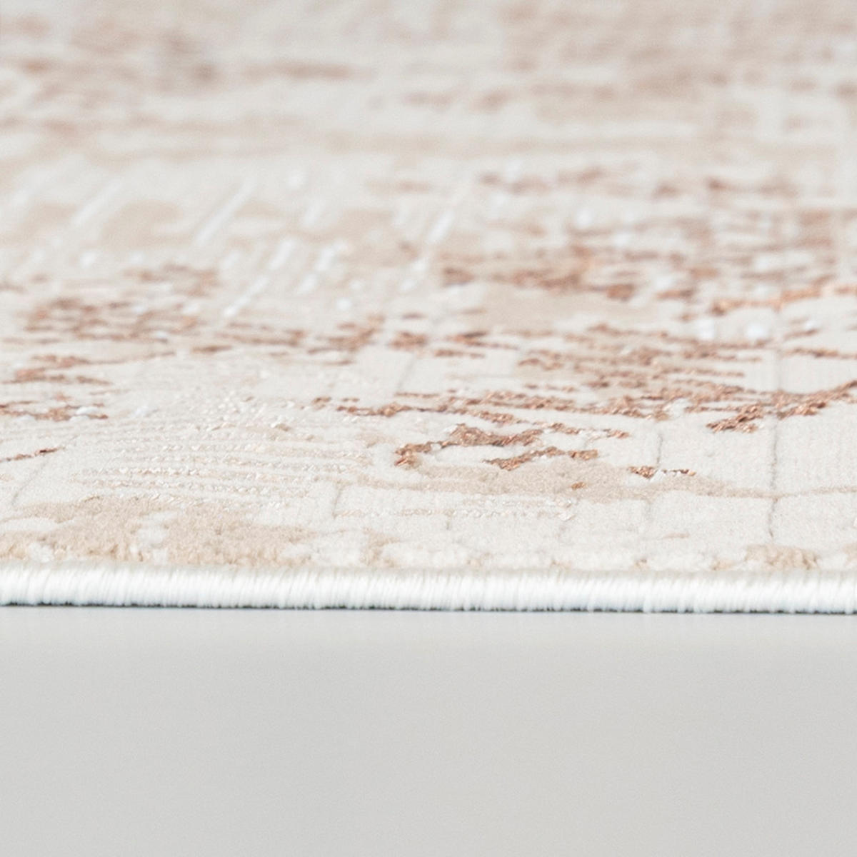 MAZOVIA TEPPICH UD30A - Braun, Creme - 80 x 150 cm - Creme/Braun, Textil (80/150cm) - Mazovia