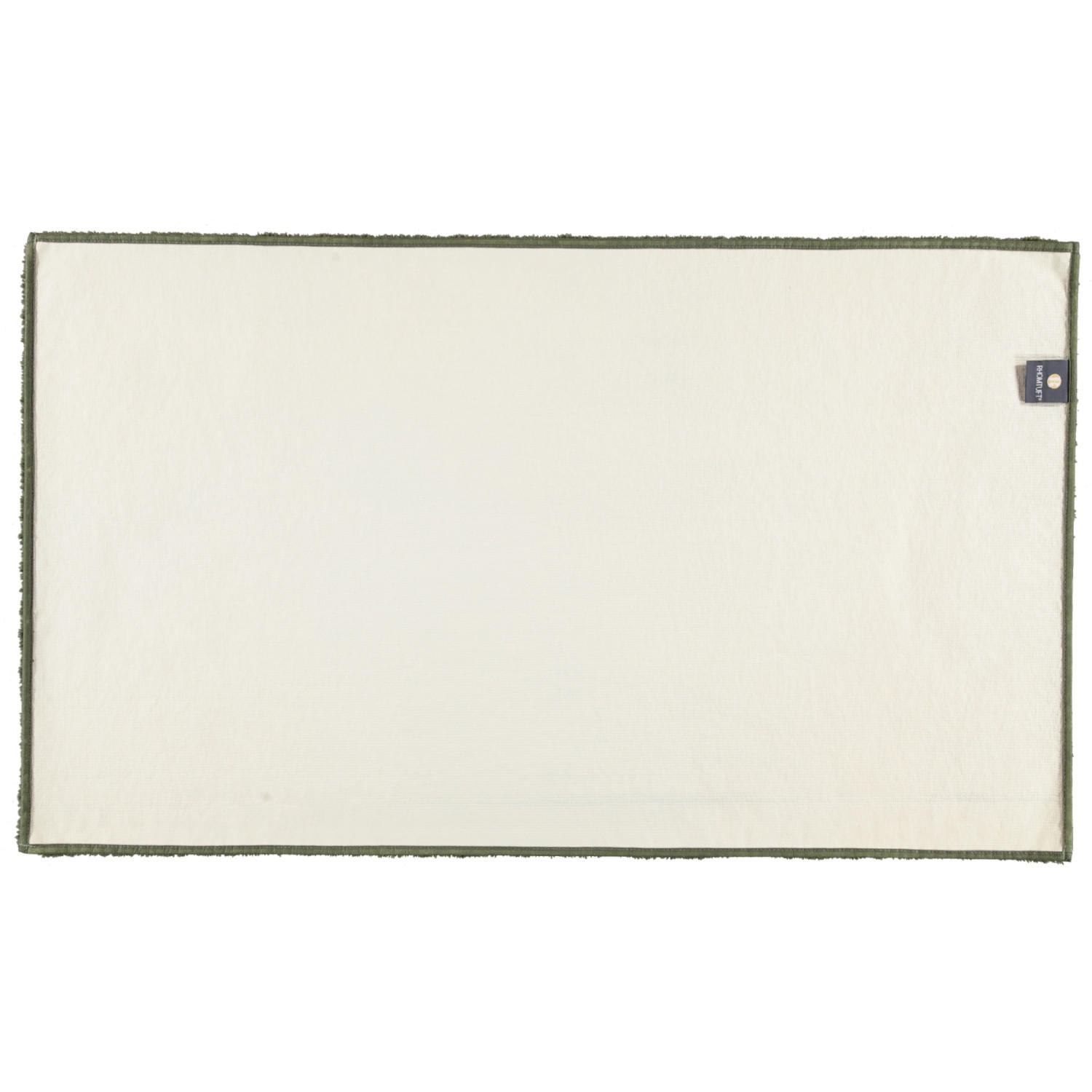 BADTEPPICHE SQUARE OLIVE - 404 - Grün, Textil (70/120cm) - Rhomtuft