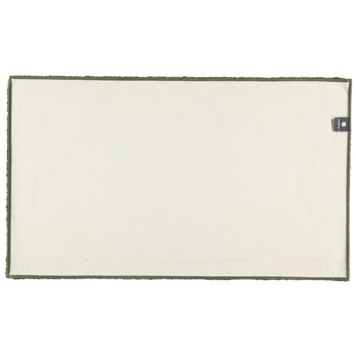 BADTEPPICHE SQUARE OLIVE - 404 - Grün, Textil (70/120cm) - Rhomtuft