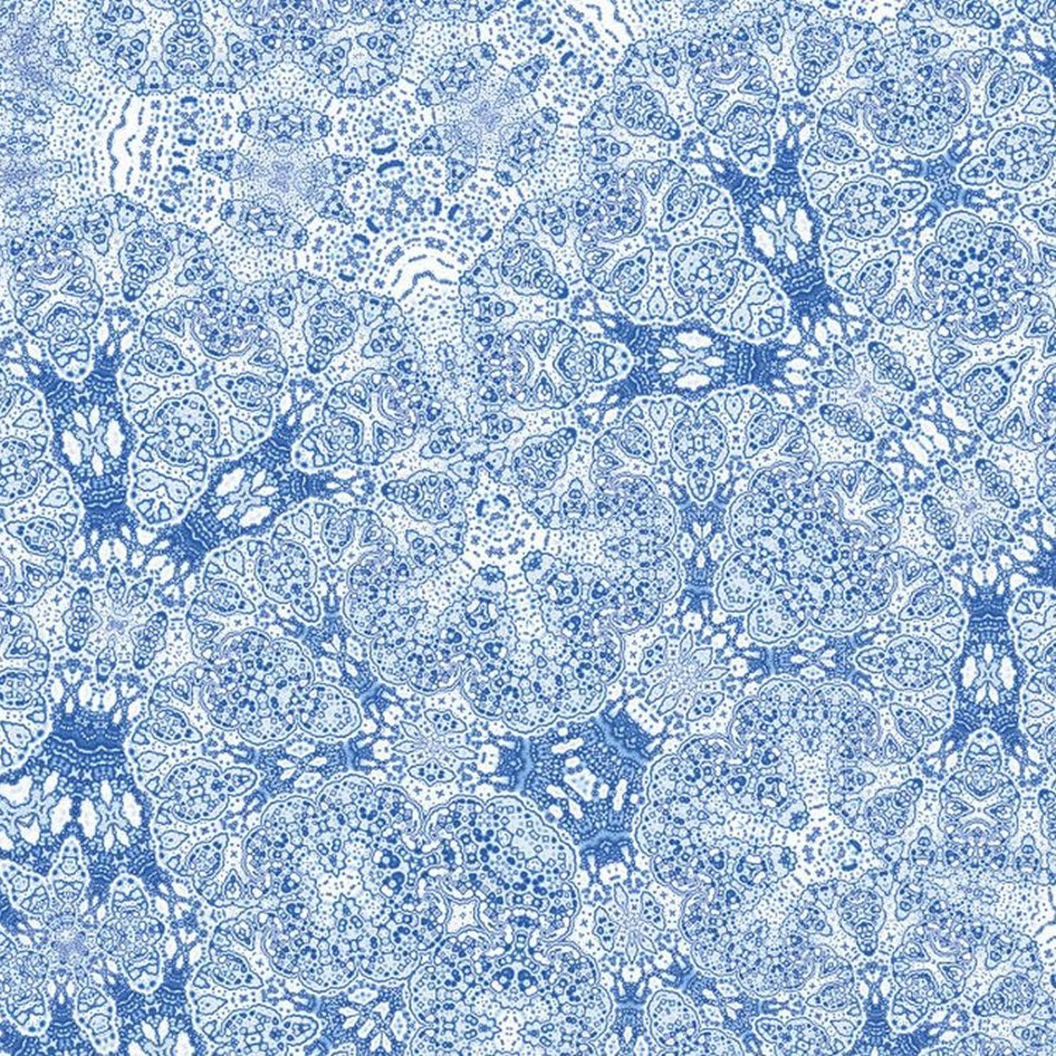 FOTOTAPETE künstlerisch 500 x 250 cm - Blau, Papier (500/250cm) - Sanders & Sanders