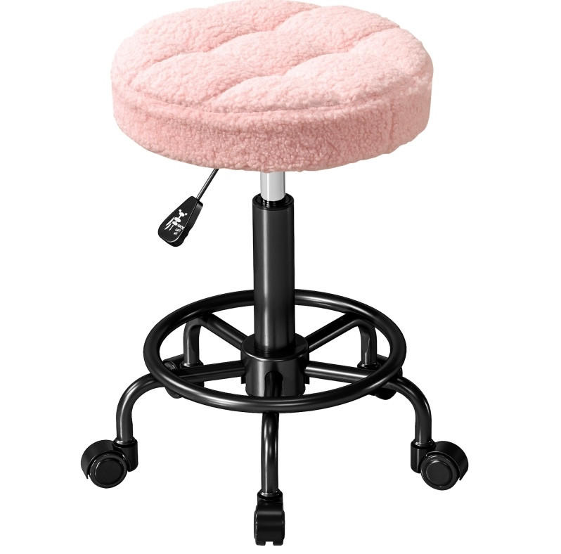 Ivmeu Rollhocker Pink 50x66x50 cm
