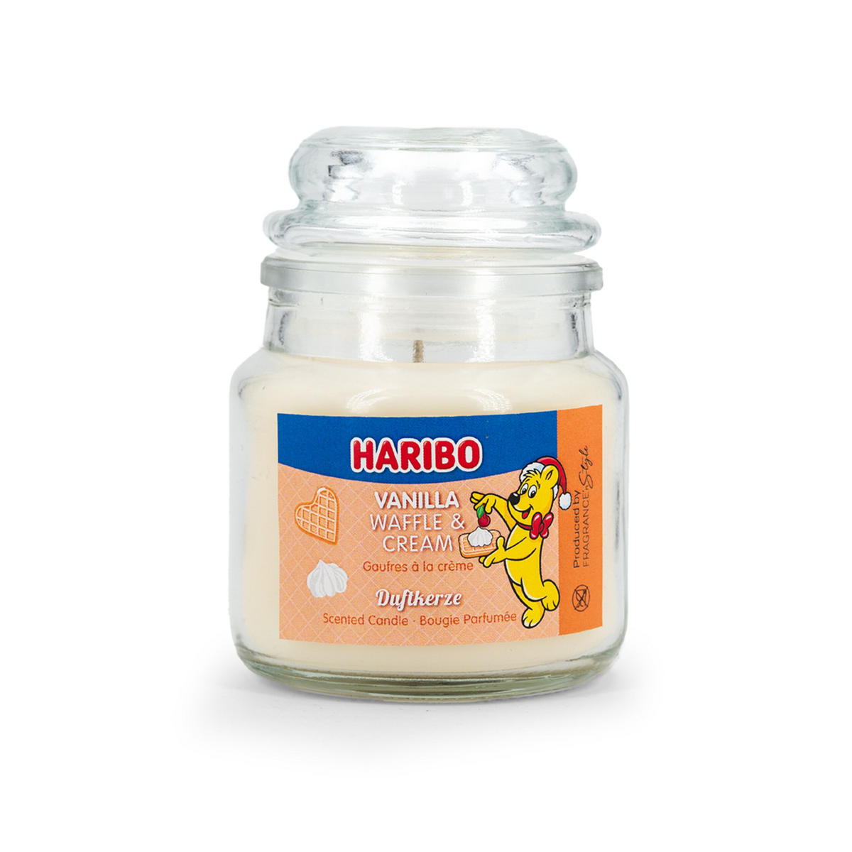 DUFTKERZEN-GESCHENKSET Haribo - Multicolor, Naturmaterialien/Glas (9cm)