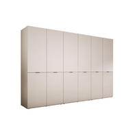 KLEIDERSCHRANK, Sandbeige, 300 x 200 x 51 cm - Sandfarben, Holzwerkstoff (300/200/51cm) - 3XE LIVING
