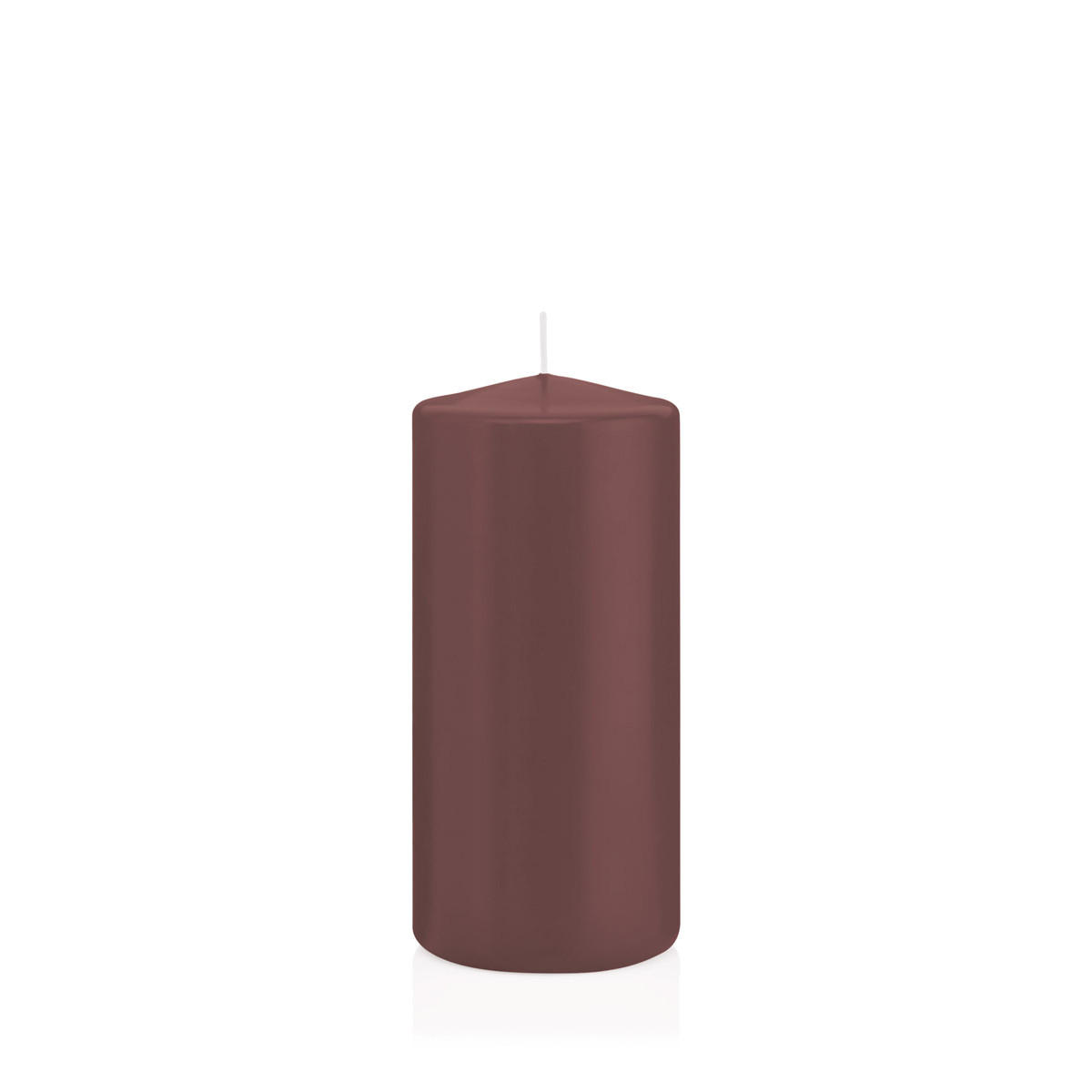 Wiedemann Kerzen Stumpenkerzen Taupe 15 cm