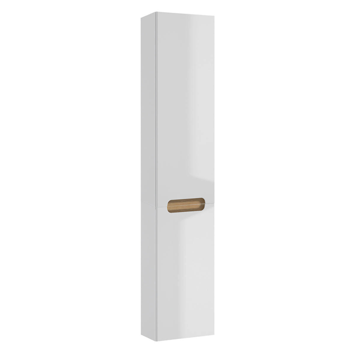 HÄNGESÄULE Livia Weiß - Weiß, Holzwerkstoff (30/150/22cm) - Petits-meubles