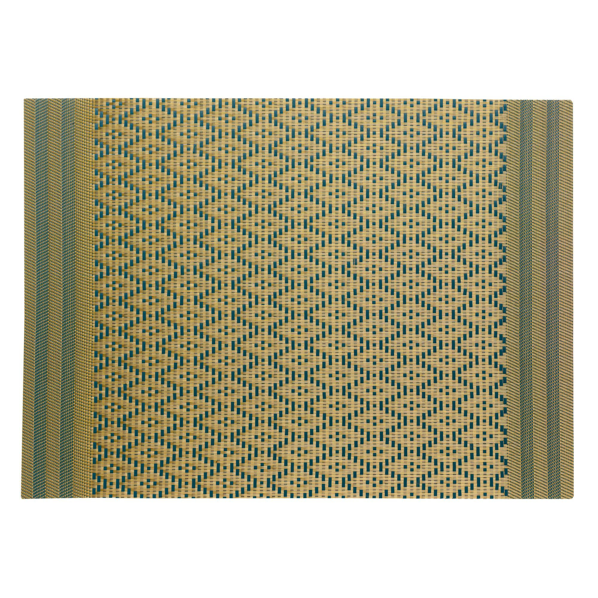 TISCHSET Kadra pfau/gold 33 x 45 cm - Grün, Textil (33/45cm) - Winkler