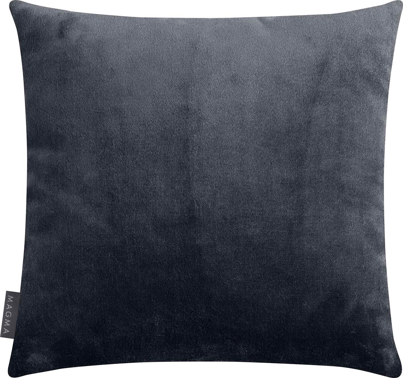 KISSENHÜLLE Artwood Strohzylinder - Schwarz, Textil (45/45cm) - Magma Heimtexx