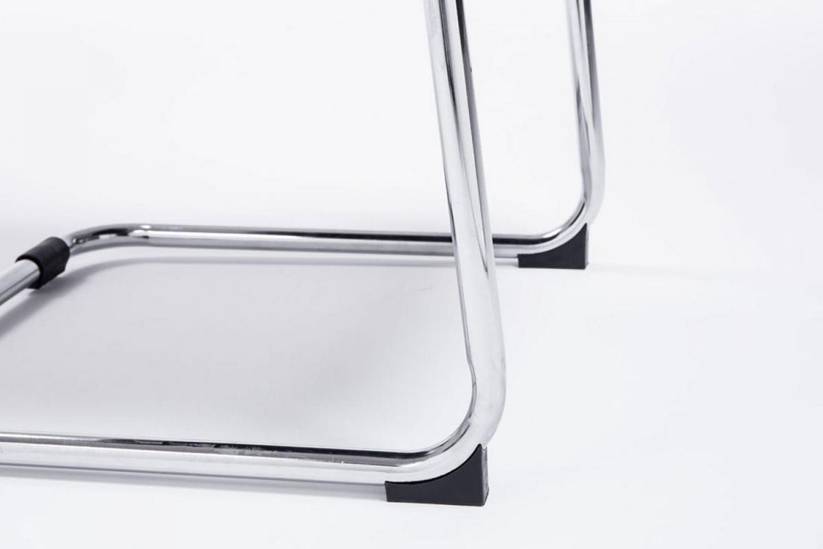 SCHWINGSTUHL 2er Set Lederlook weiß - Weiß, Textil/Metall (56/92/60cm) - CLP