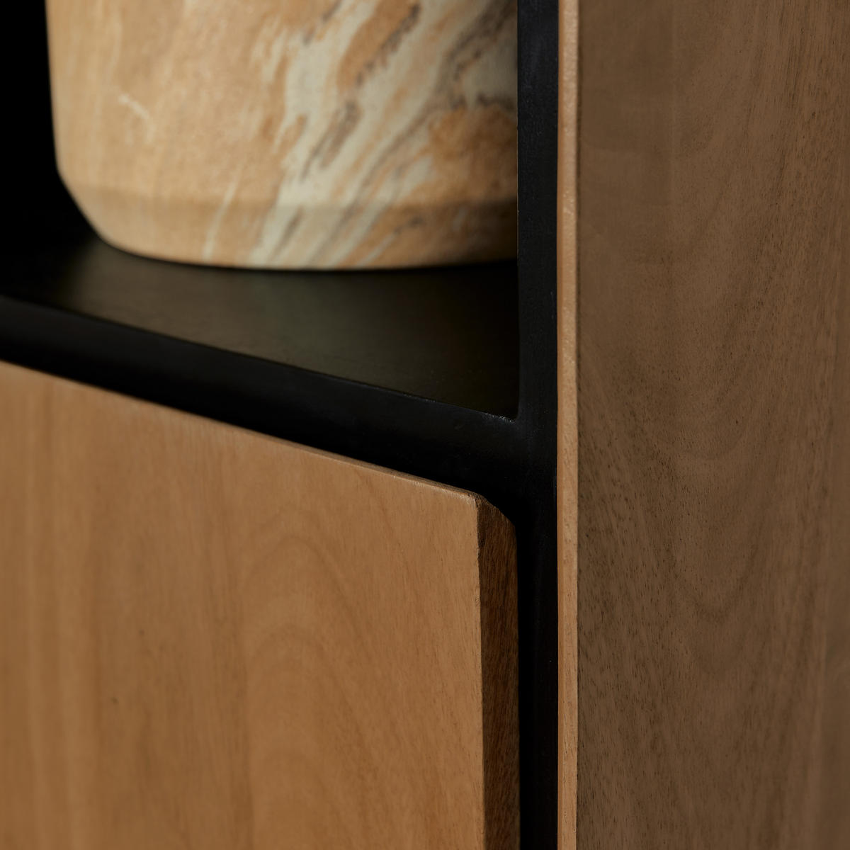 BÜCHERREGAL RichWood Braun 45/60/220 cm - Braun, Holz (60/220/45cm) - Starfurn