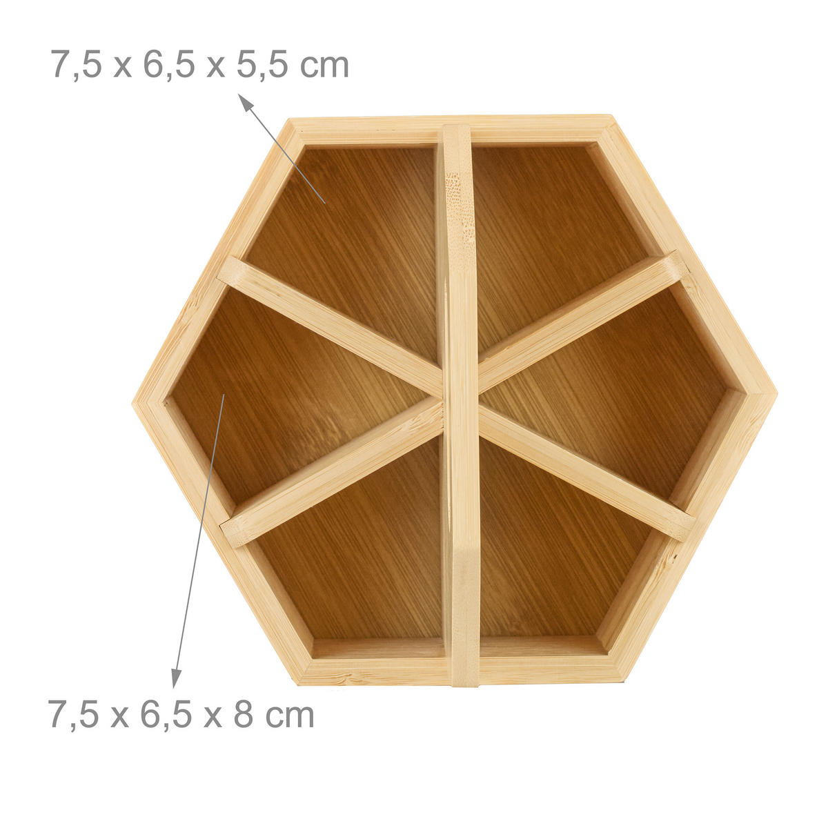 STIFTEHALTER - Hellbraun, Holz/Holzwerkstoff (17/15/19cm) - Relaxdays