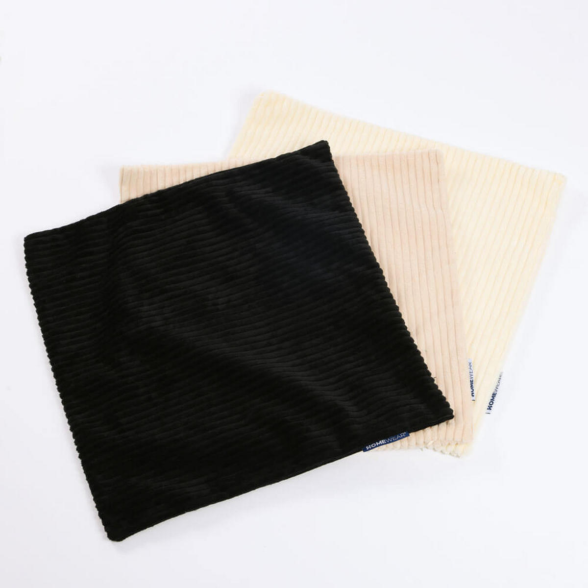 KISSENBEZUG LILO - Creme, mit Kissenfüllung - Creme, Kunststoff (50/50cm) - Home Deluxe