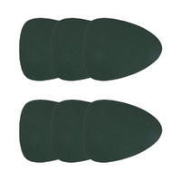 TISCHUNTERLAGE Femelo dunkelgrün 38 cm 6er-Set - Dunkelgrün, Textil (38/38cm) - Homla