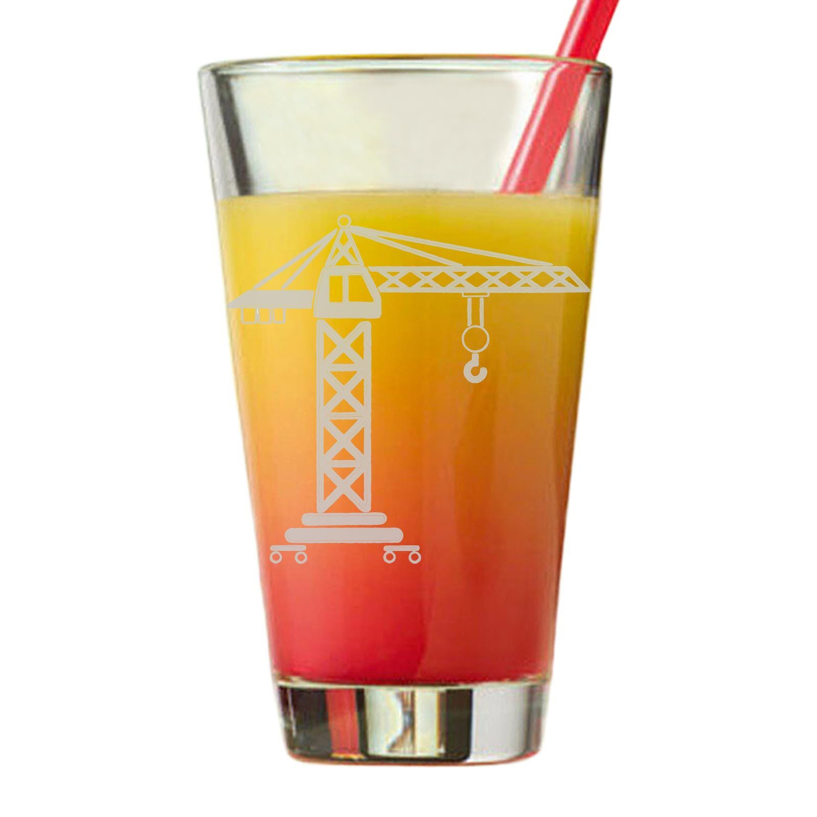KINDERBECHER Kran transparent 300 ml - Transparent, Glas (0.3L) - LUXENTU